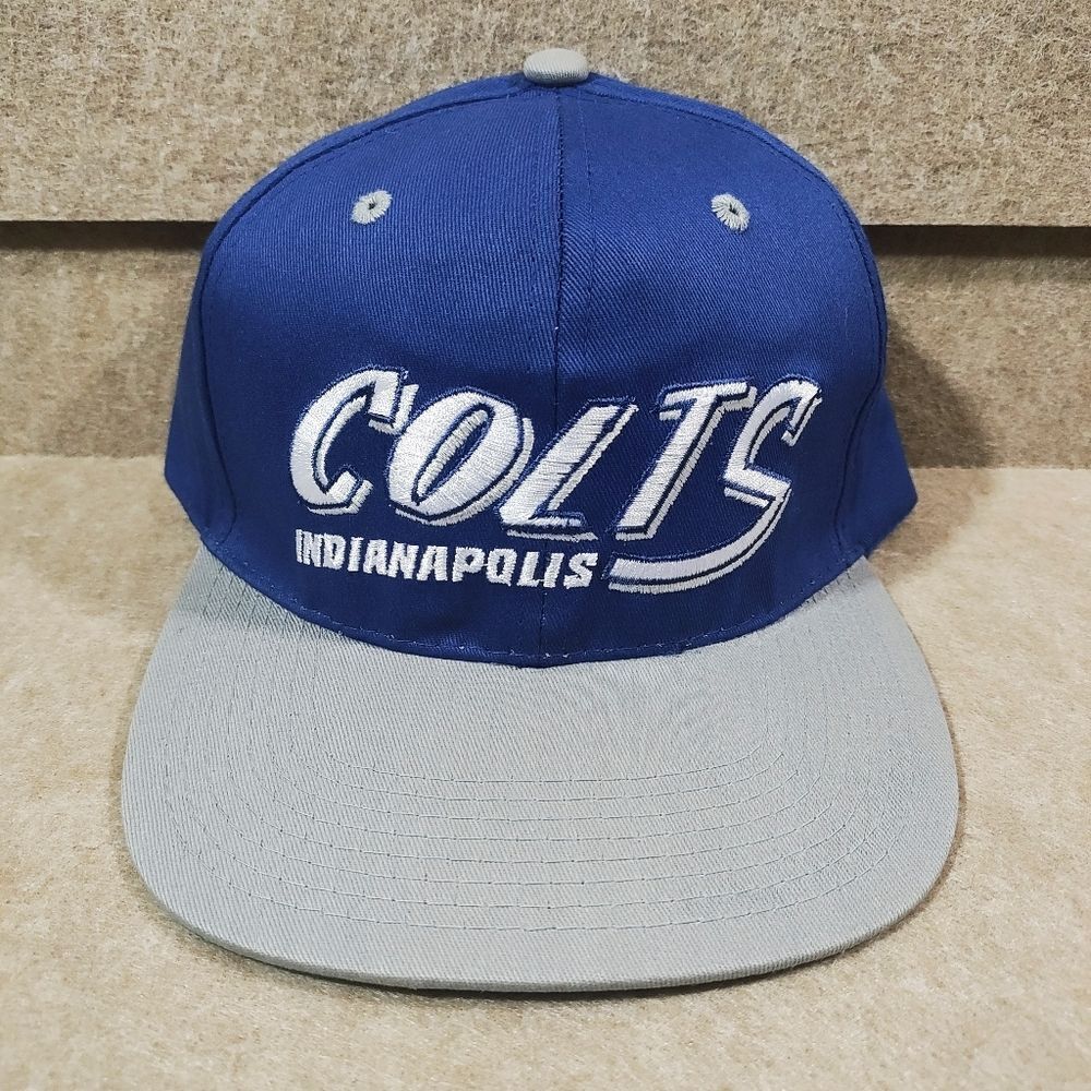 NFL Indianapolis Colt Flat Bill Structured Hat #U